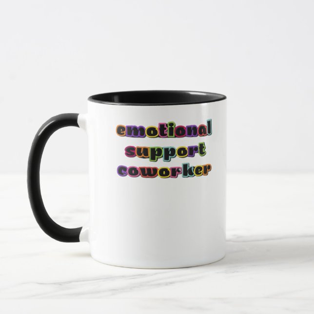 Emotional Help Coworking Office Classic Mugg (Vänster)