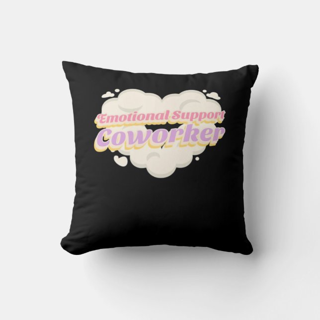 Emotional Help Coworking Office Gift Classic Kudde (Framsida)