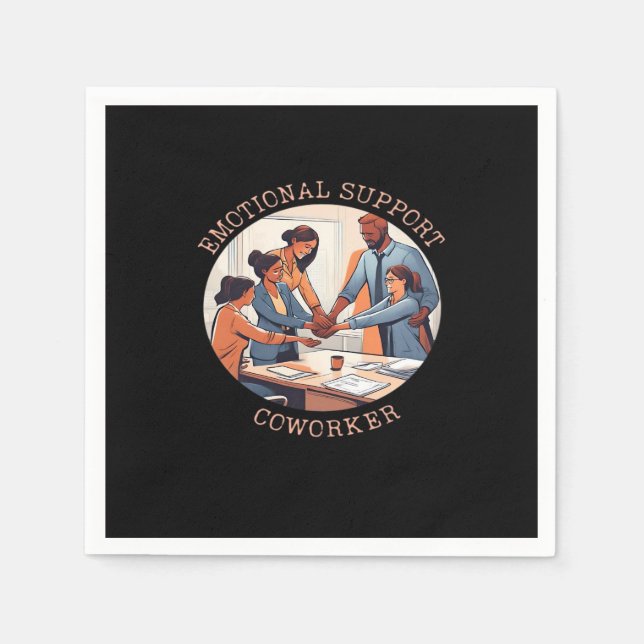 Emotional Help Coworking Office Pappersservett (Framsidan)