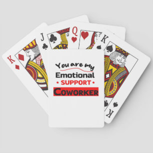 Emotional Help Coworking Sloth Vibes Casinokort