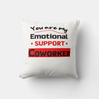 Emotional Help Coworking Sloth Vibes Kudde