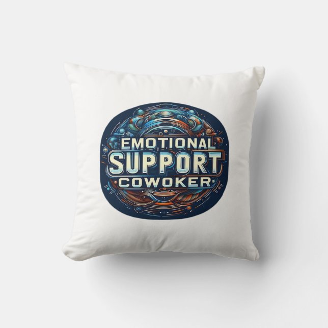 Emotional Help Coworking, typography Classic Kudde (Framsida)