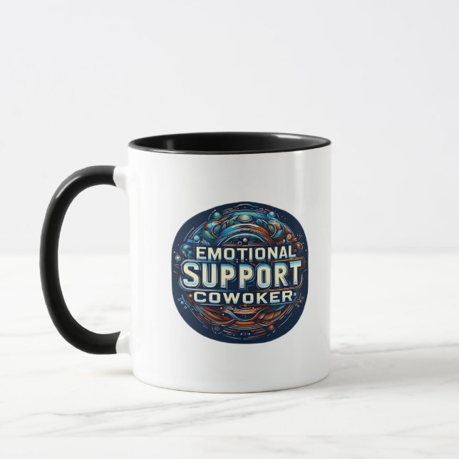 Emotional Help Coworking, typography Classic Mugg (Vänster)