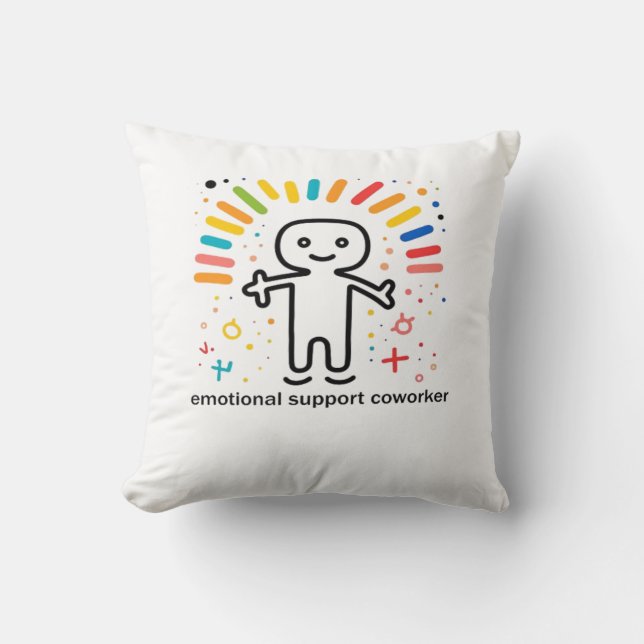 Emotional Help Coworking Viral Kudde (Framsida)