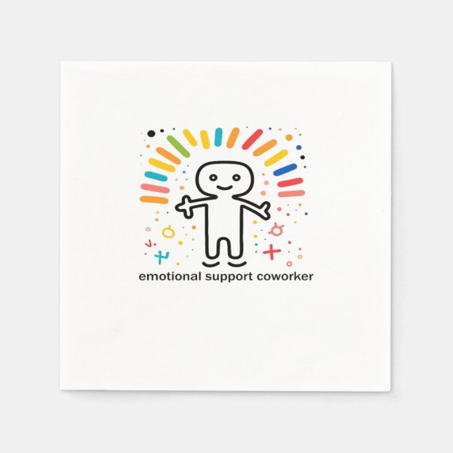 Emotional Help Coworking Viral Pappersservett (Framsidan)