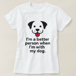 Emotional Hund design T Shirt