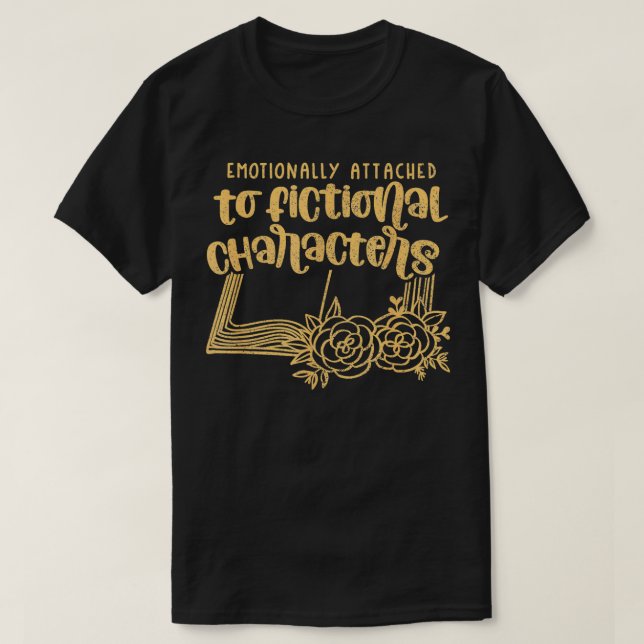 Emotional Reader Bok Älskare som säger bibliotekar T Shirt (Design framsida)