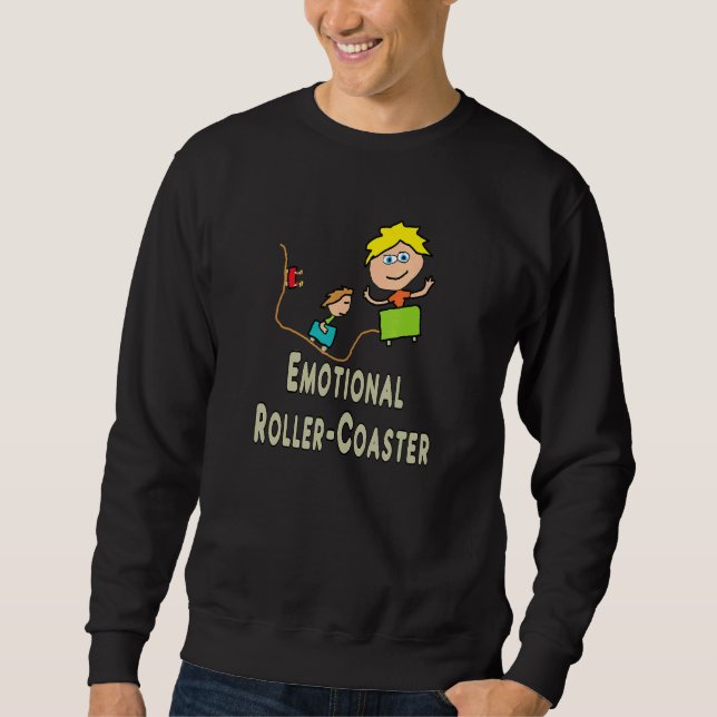 Emotional Roller Underlägg Lång Ärmad Tröja (Framsida)