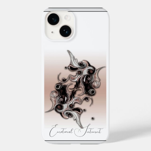 "Emotional Sentiment", Apple iPhone 14 Fodral (Baksida)