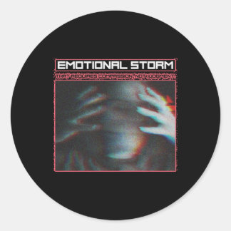 Emotional Storm Runt Klistermärke