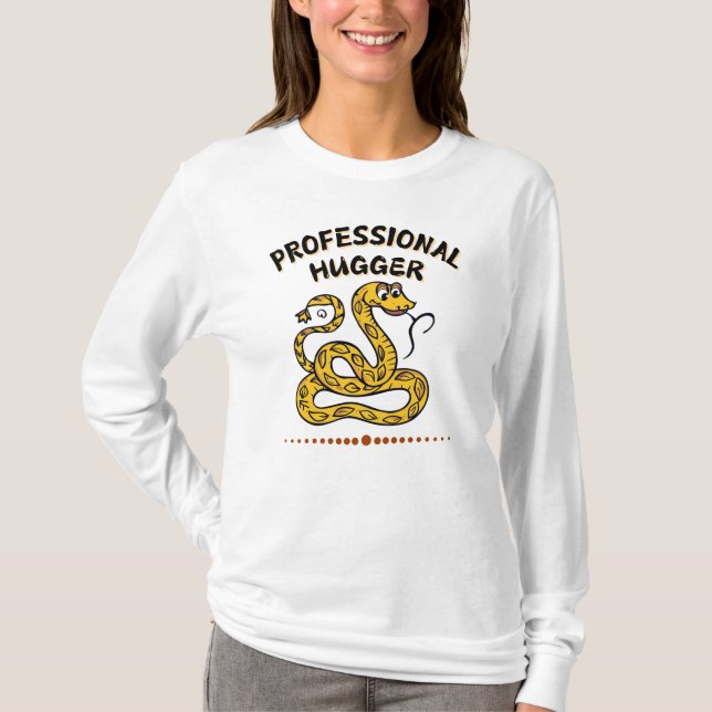Emotional Support: Coils Edition 🐍 T Shirt (Framsida)