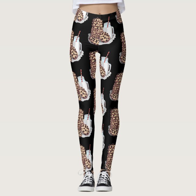 Emotional Support Cookies Leggings (Framsida)