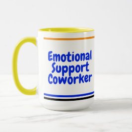 Emotional Support Coworking Mugg (Colleague Gift)