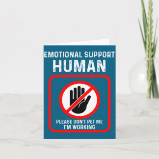 Emotional Support Human Halloween Costume Hallowee Kort