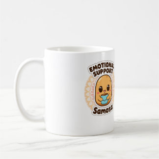 Emotional Support Samosa Funny Indian Food Sticker Kaffemugg