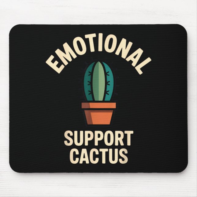 Emotional Suprt Cactus Funny Succulent Humor Outfi Musmatta (Framsidan)