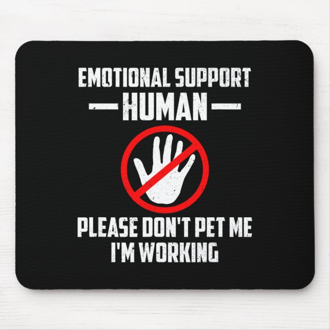 Emotional-suprt Human Halloween Costume Do Not Pet Musmatta (Framsidan)