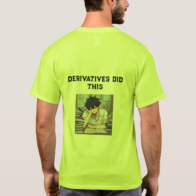 Emotionally Impacted by Calculus | Academic Trauma T Shirt (Baksida)