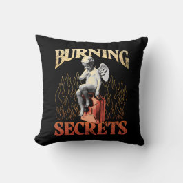 Emotionell branddekorativ fyllning - bränningsheml kudde