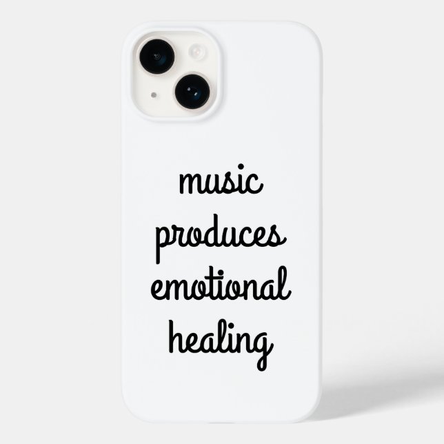 Emotionell läkning iphone case (Baksida)