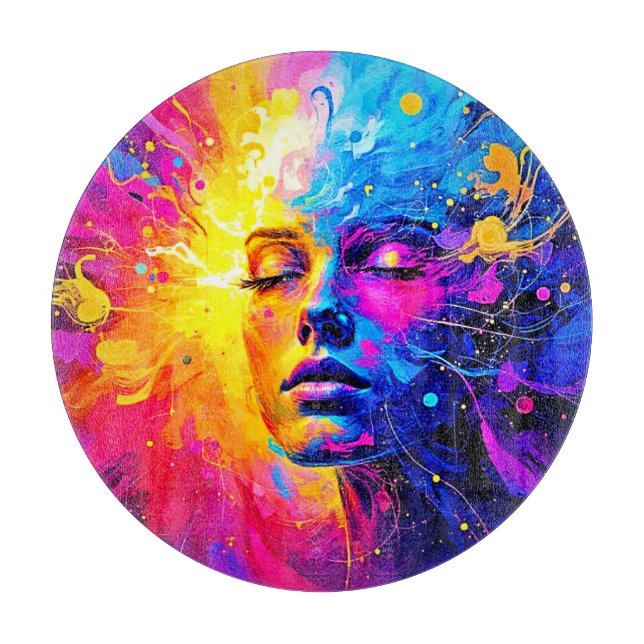Emotionell radians Porträtt (Framsidan)