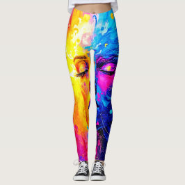 Emotionell resa genom konst leggings