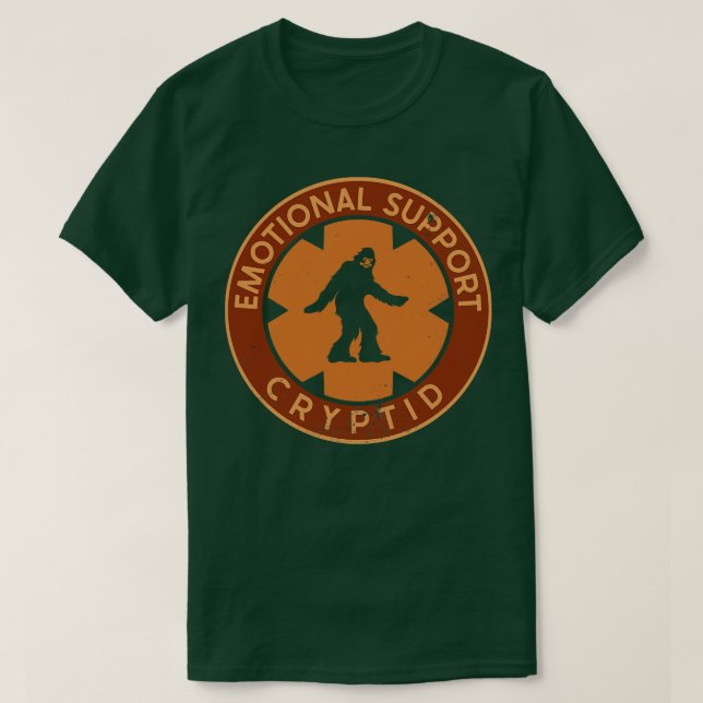 Emotionell support, Bigfoot T Shirt (Design framsida)