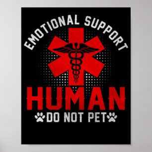 Emotionell support - mänsklig tjänst, ej sällsk poster