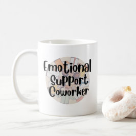 Emotionell supportmedarbetare kaffemugg