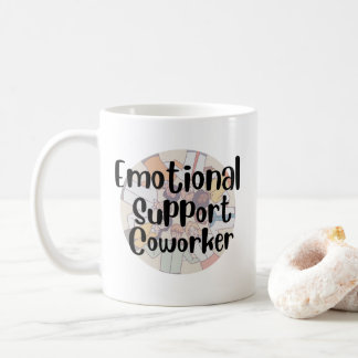 Emotionell supportmedarbetare kaffemugg