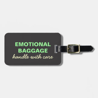 Emotionellt bagage: Hantera med försiktighet - Grö Bagagebricka