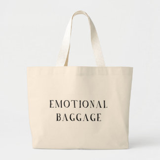 Emotionellt bagage jumbo tygkasse