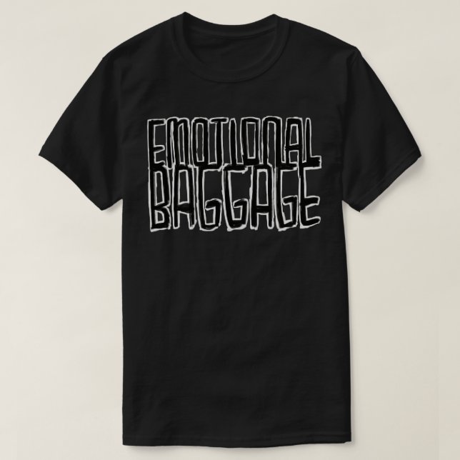 Emotionellt bagage t shirt (Design framsida)