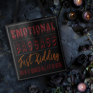 Emotionellt bagage tygkasse