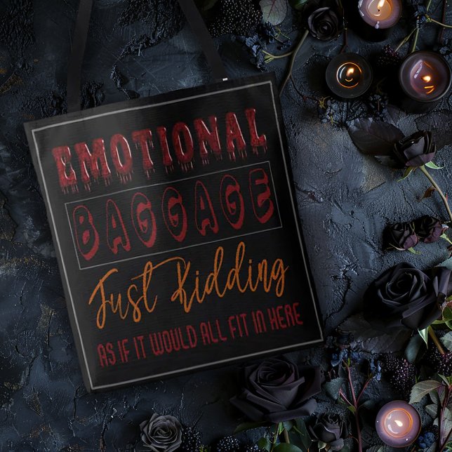 Emotionellt bagage tygkasse (Skapare uppladdad)