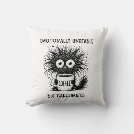 Emotionellt instabil men koffeinfri katt kudde
