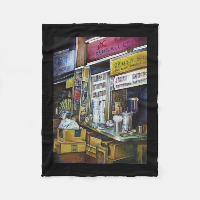 Emotionellt laddade ljusstyrkor, Singapore Fleecefilt (Framsidan)