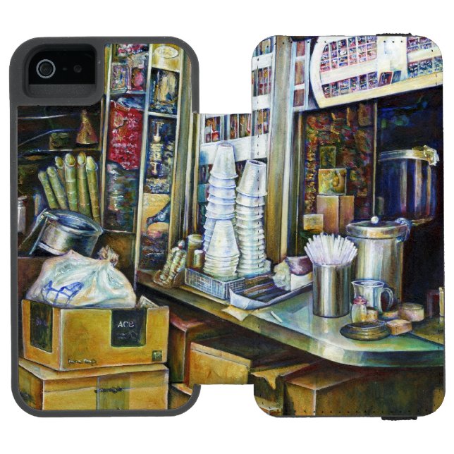 Emotionellt laddade ljusstyrkor, Singapore Incipio iPhone Wallet Skal (Folio Öppen)