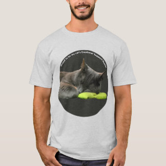 Emotionellt stöd för mitt katt t shirt