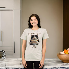 Emotionellt stöd - Kaffesynlig katt för psykisk hä T Shirt