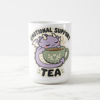 Emotionellt stöd Kudde för te Lavendel Drakar Kaffemugg
