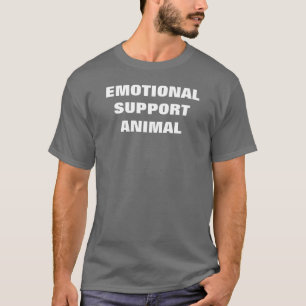 Emotionellt stöddjur t shirt