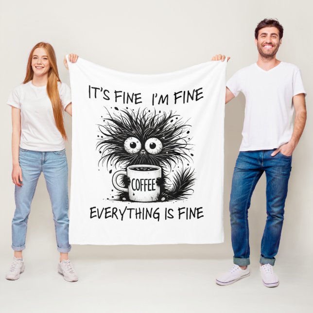 Emotionellt supportpaket fleecefilt (På plats)