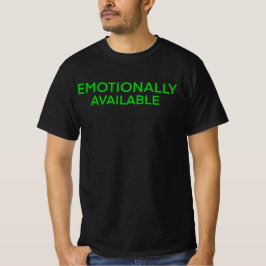 Emotionellt tillgänglig frakt t shirt