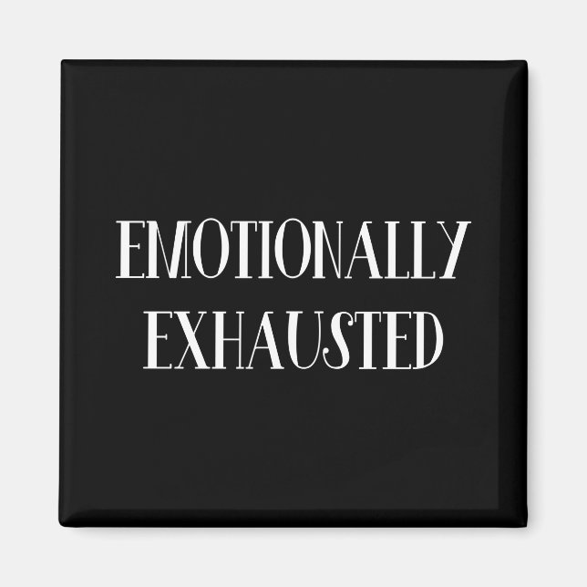 Emotionellt utförd magnet (Framsidan)