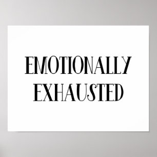 Emotionellt utförd poster