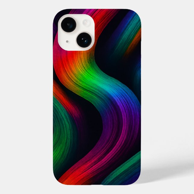 Emotionerad estetisk livsstil Abstrakt iphone case (Baksida)
