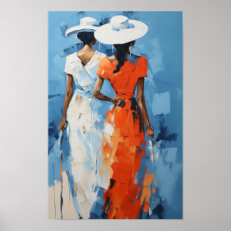 🎨 emotsagda kvinnor - Söndag bästa 🌈 Poster