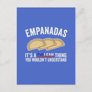 Empanadas det är en chilensk Sak du inte skulle fö Vykort