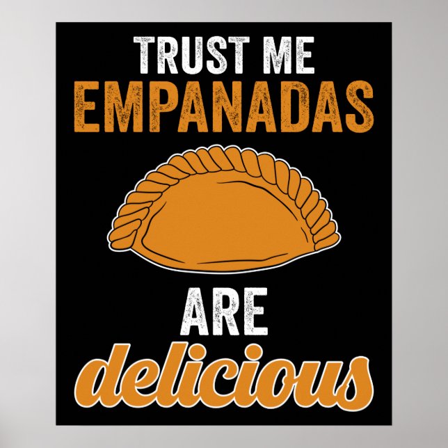 Empanadas is Delicious Poster (Framsidan)